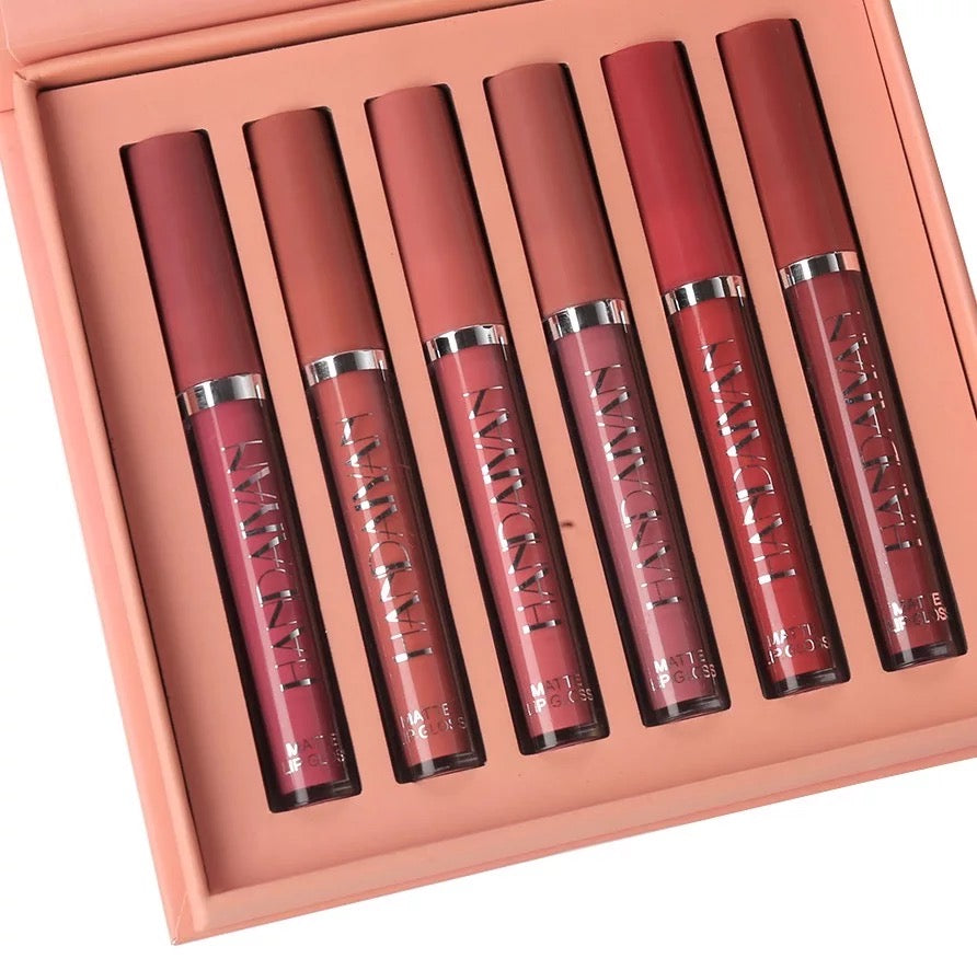 Set 6 rujuri lichide mate Handaiyan set A