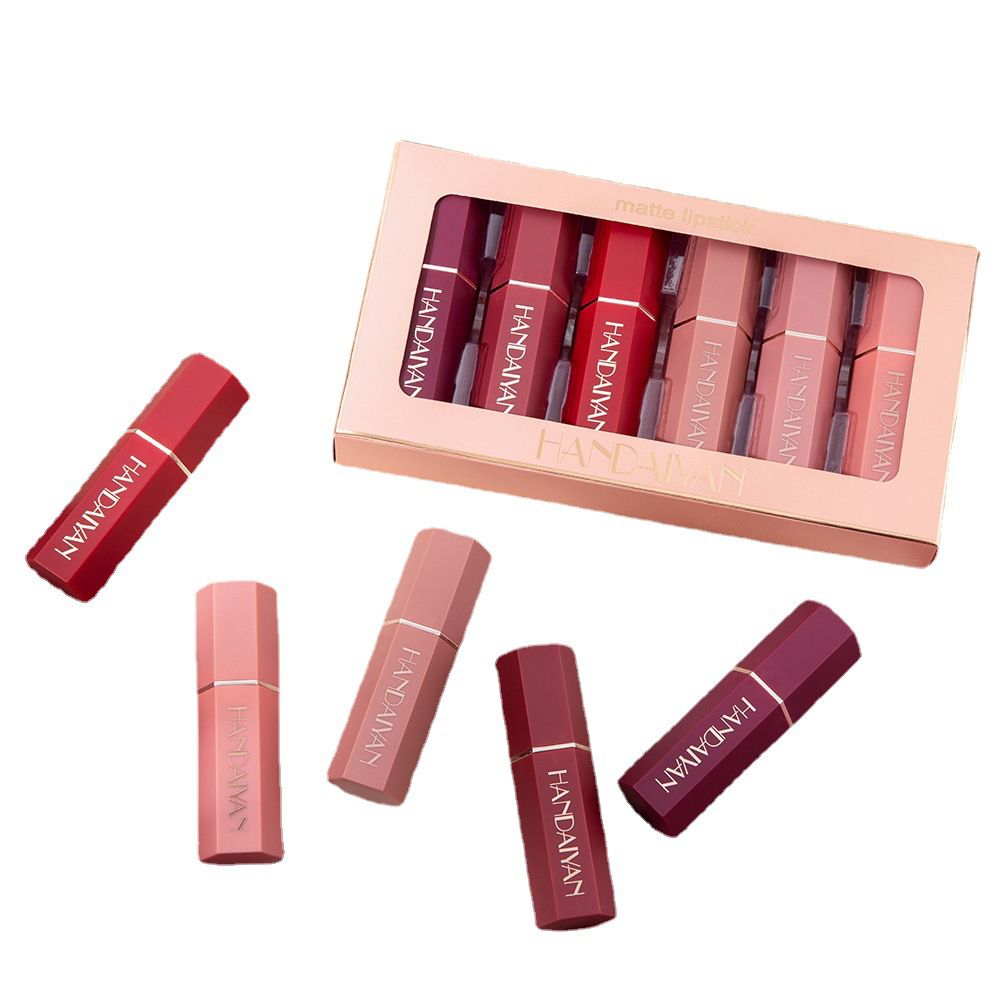 Set 6 rujuri mate waterproof Handaiyan