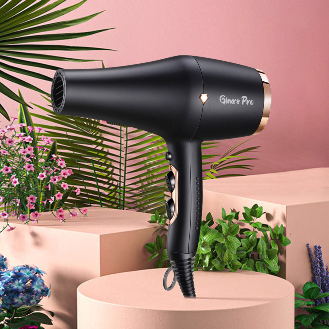 Uscător de păr profesional cu ionizare Gina’s Pro