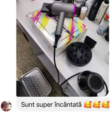 Mesaj de la o clientă Gina's