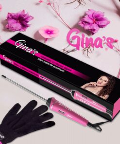 Ondulator profesional din titan pentru bucle afro Gina's 7mm